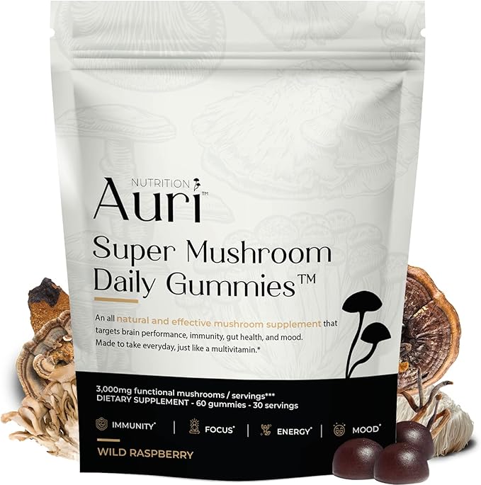 Auri Mushroom Gummies Review: Boost Your Focus