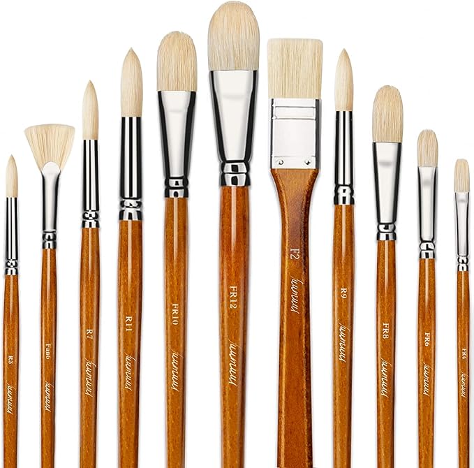 Fuumuui Oil Paint Brush Set Review