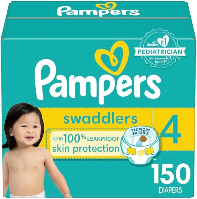 Pampers Swaddlers Size 4 Diapers Review